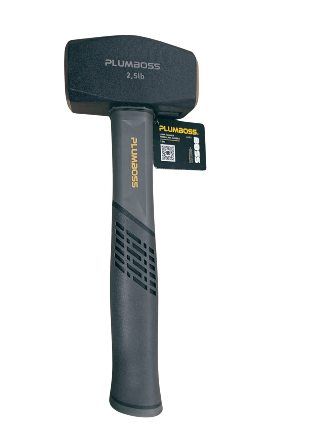 Plumboss Fibreglass-Handle Lump Hammer 2.5lb | LH3FG