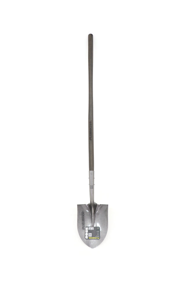 Plumboss Round Mouth Shovel Timber Handle | SHRM01