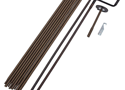Plumboss Coil Spring Drain Rod Set 30ft | FRH30