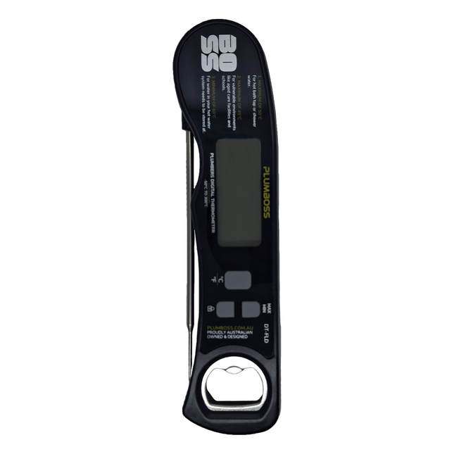Plumboss Plumbers Folding Digital Thermometer | DT-FLD
