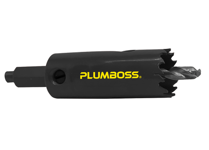 Plumboss Built-In Arbor Hole Saw 24mm (15/16") | HSB024 (BA15)