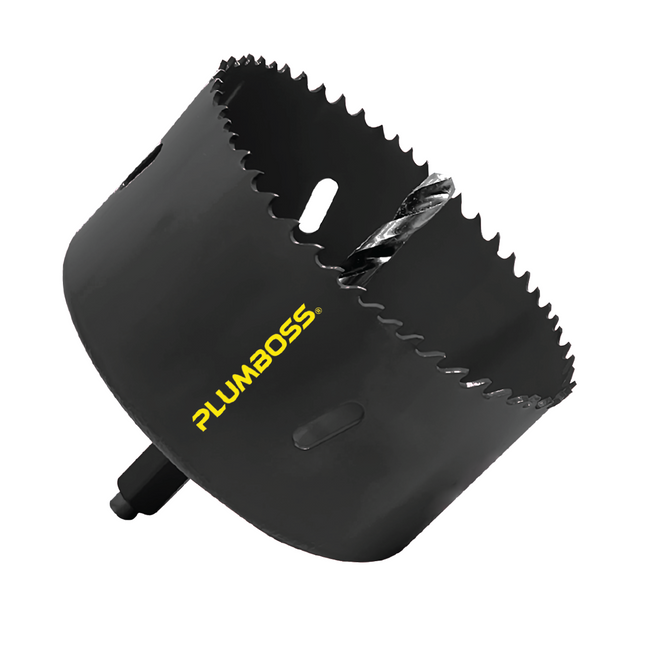 Plumboss Built-In Arbor Hole Saw 95mm (3 3/4") | HSB095 (BA60)