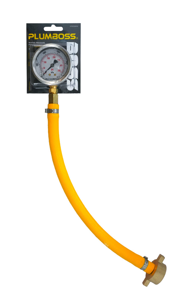 Water Pressure Gauge with Hose NSW 1" | HTK01NSW