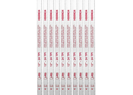 Plumboss Hacksaw Blade Bimetal 24tpi (Min 10) | HBBM24