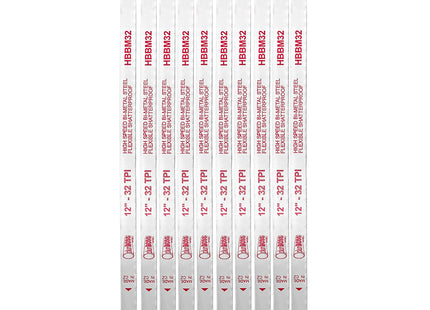 Plumboss Hacksaw Blade Bimetal 32tpi (Min Buy 10) | HBBM32