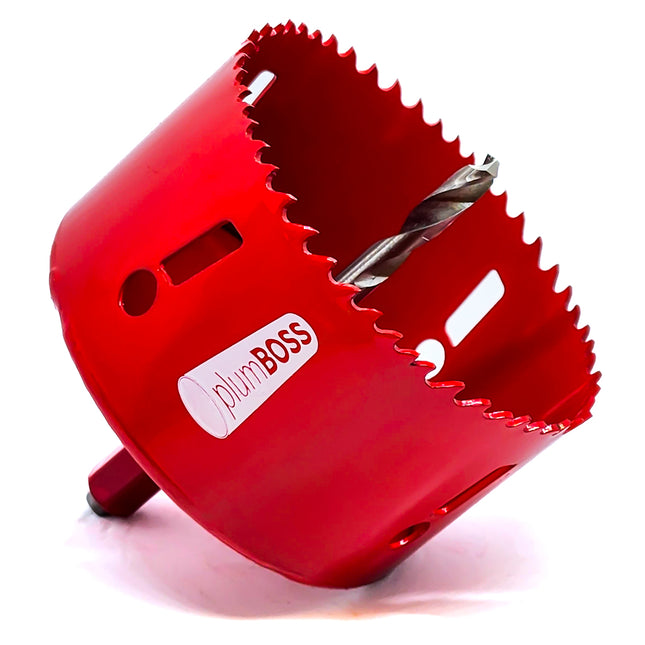 Plumboss Built-In Arbor Hole Saw 89mm (3 1/2") | BA56