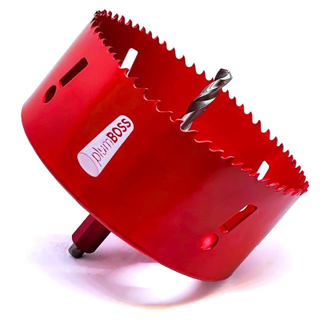 Plumboss Built-In Arbor Hole Saw 114mm (4 1/2") | BA72