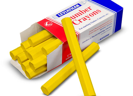 Plumboss Lumber Crayon - Yellow  (Minimum Buy 12) | CR02Y