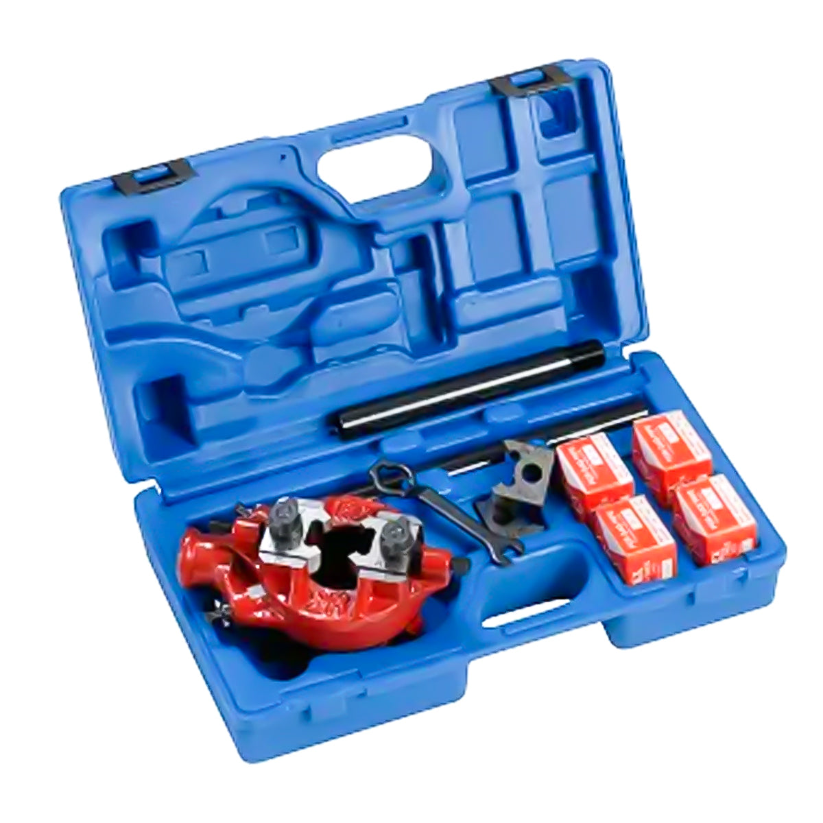 Mini Ratchet Pipe Threader Set 1/2 -1 1/4 IN | RX1102R4 – Plumboss