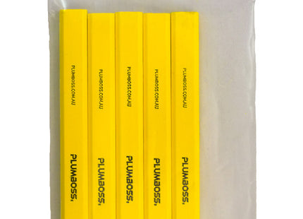 Plumboss Medium Carpenters Pencil - Pack 5 | PCR01-5