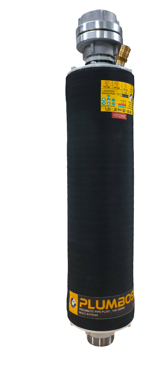 Plumboss Multi Size Bypass Pipe Plug 150–300mm | PPPMB150-300