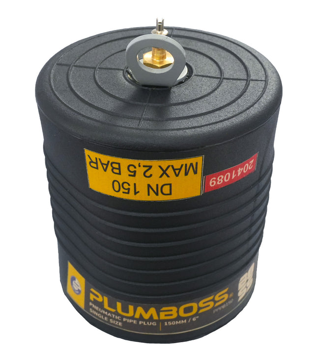Plumboss Single Size Blocking Pipe Plug 140–150mm | PPPS150