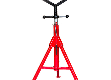 Plumboss Pipe Stand Folding Leg Large V Head | PS-FLD-LVH