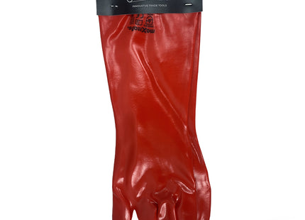 Plumboss Red Acid Gloves 45cm Pair | REDAG45