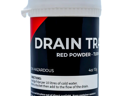 Plumboss Red Drain Dye 4oz (113g) | 126IV