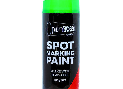 Plumboss Spot-Marking Paint 350g FLUORO GREEN (Min12) | SMP350FG