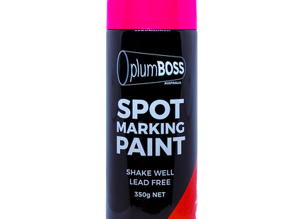 Plumboss Spot-Marking Paint 350g FLUORO PINK (Min12) | SMP350FP