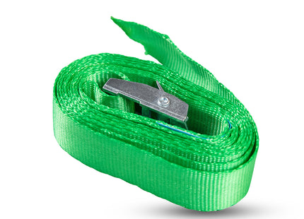 Plumboss Tie Down Strap - Green 2mtr (Pack 8) | TDS2