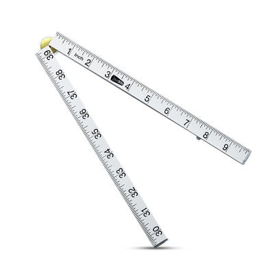 Plumboss White Folding Rule 1 metre | FR01