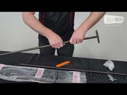 plumBOSS Coil Spring Drain Rod Set 30ft | FRH30