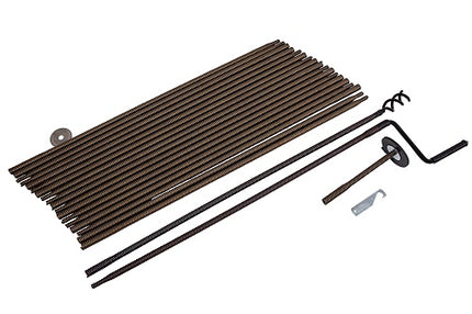 Basin Spring Rods plumBOSS Coil Spring Drain Rod Set 60ft | FRH60
