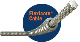 100EM4 - 5/8in x 100ft Flexicore cable | GS-122040